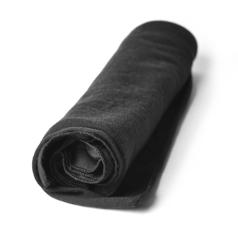 Conair Curl Collective Rectangular Ultra-Absorbent T-Shirt Hair Towel - Black, 4 of 10