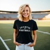 Simply Sage Market Women's Life Is Better With Football Short Sleeve Graphic Tee - 2 of 4