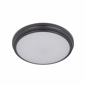 Craftmade Lighting X66 Series 1 - Light Flush Mount in  Oiled Bronze - 1 of 1