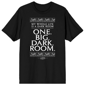 Men's Black Beetlejuice One Big Dark Room Novelty Tee - 1 of 1