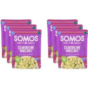 Somos Rice White Cilantro Lime - Count of 6 - 8.8oz - 1 of 2