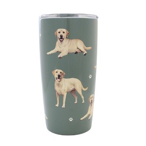 E & S Imports 7.0 Inch Labrador Yellow Serengeti Tumbler Hot Or Cold Beverages Tumblers - 1 of 3