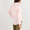 Anna-Kaci Women's Long Sleeve Button Down Crinkled Blouse With Chest Pocket - 2 of 4