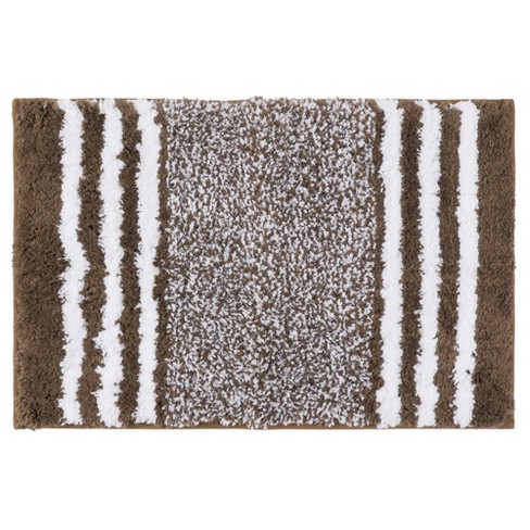 Soft Microfiber Non-slip Rubber Bath Mat Rug. Bathroom Mat. 34x21