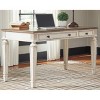 Realyn Home Office Lift Top Desk Beige - Signature Design by Ashley: Mid-Century Modern, Two-Tone Finish, Wood Frame - 2 of 4