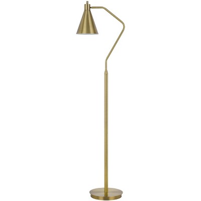 Cal Lighting Type A led bulb 15W max Capstone task metal floor lamp with swivel shade