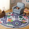 Tacoma Kids TCK167 Power Loomed Stain Resistant Non-Shedding Machine Washable Skid-Resistant Indoor Rugs - Safavieh Kids - 2 of 3