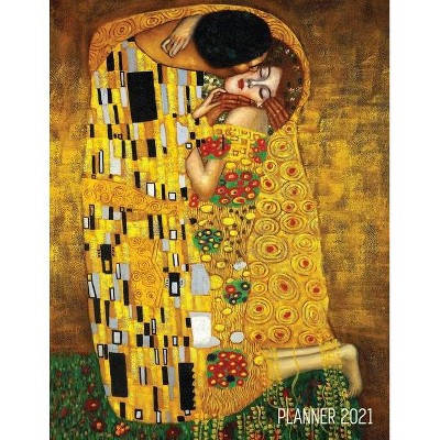 Gustav Klimt Planner 2021 - by  Shy Panda Notebooks (Paperback)