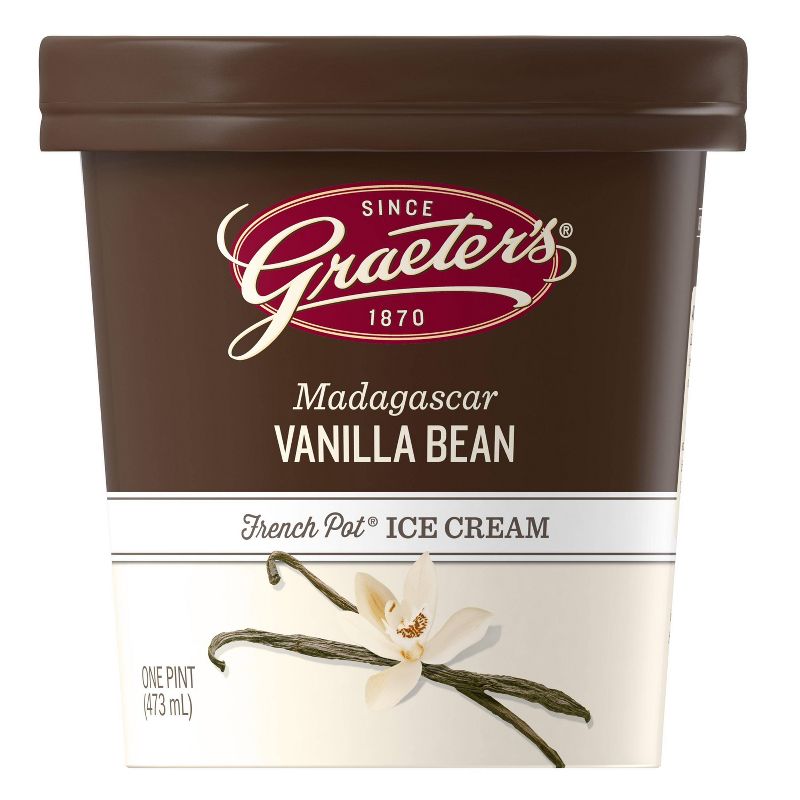 Graeter&#39;s Madagascar Vanilla Bean Ice Cream - 16oz, 4 of 5