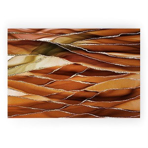 Utart Desert Hot Copper Marble Landscapes 36" x 24" Welcome Mat - Society6 - 1 of 4