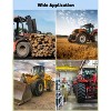 Pallet Forks, Tractor Forks 2500 Lbs - Heavy Duty Clamp-On for 48" Bucket, Debris Forks Attachment Fit Loader Skidsteer - 3 of 4