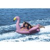 Solstice Lay-On Giant Flamingo Towable Inflatable Raft 1-2 Riders 78" X 82" X 54" - 2 of 3