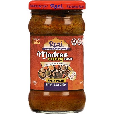 Madras Curry Cooking Spice Paste 10.5oz (300g) - Rani Brand Authentic Indian Products