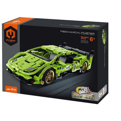 iM.Master Mechanical Master - Green Pull-Back Super Car (457 PCS)