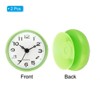 Unique Bargains Waterproof Decorative Silent Quartz Suction Cup Mini Cute Shower Clocks 2 Pcs - 3 of 4