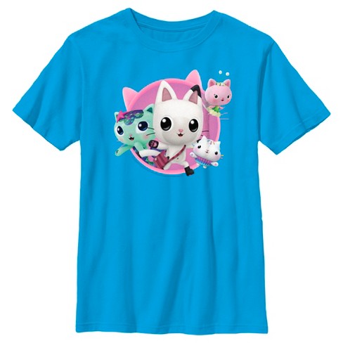 Boy's Gabby's Dollhouse Pandy Paws And Friends T-shirt : Target