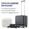 BEAFUP 18" Hard Shell Luggage with Front Open Door & Laptop Interlayer with Built-In TSA Lock - Lightweight PC Travel with Spinner Wheels - 4 of 4
