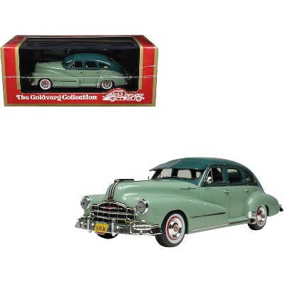 1948 Pontiac 4 Door Sedan Genesee Green 2-Tone with Green Interior Limited Edition 1/43 Model Car by Goldvarg Collection