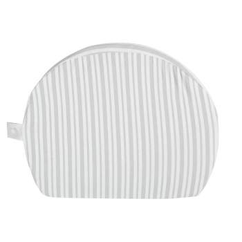 Boppy Pregnancy Pillow Support Wedge, Gray Modern Stripe
