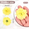 Unique Bargains Home Housewarming Decor DIY Craft Artificial Roses Head 100 Pcs - 2 of 4