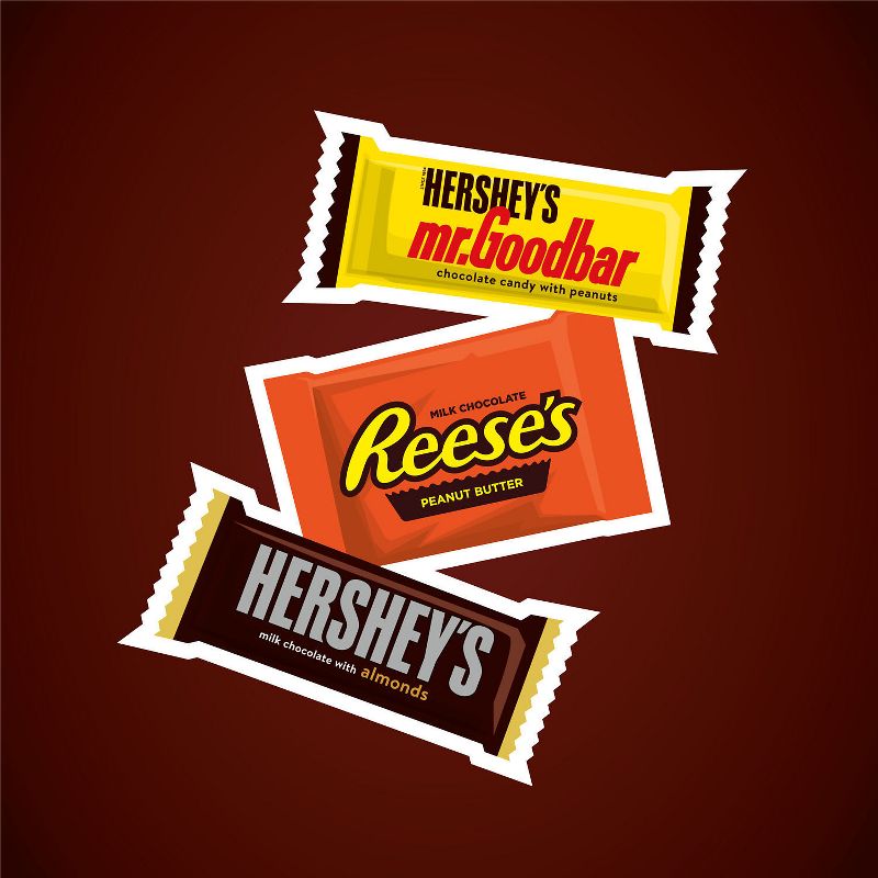 Hershey&#39;s and Reese&#39;s Chocolate Assortment Snack Size Candy - 31.5oz, 5 of 8