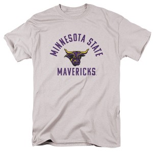 Men's Minnesota State University Mankato Official MSU Mavericks Logo T-Shirt MSU Mavericks Logo - 1 of 4