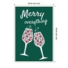Amanti Art 23"x33" Merry Everything by Emelie Maria Framed Canvas Wall Art Print - 4 of 4