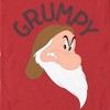 Men's Snow White and the Seven Dwarves Grumpy Angry Portrait T-Shirt - image 2 of 4