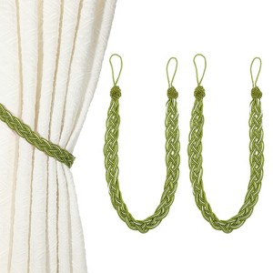Unique Bargains Braided Polyester Elegant Design Durable Curtain Tiebacks - 1 of 4
