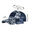Anna-Kaci Distressed Style Cotton Baseball Cap with Embroidered American Flag Patch - 3 of 3