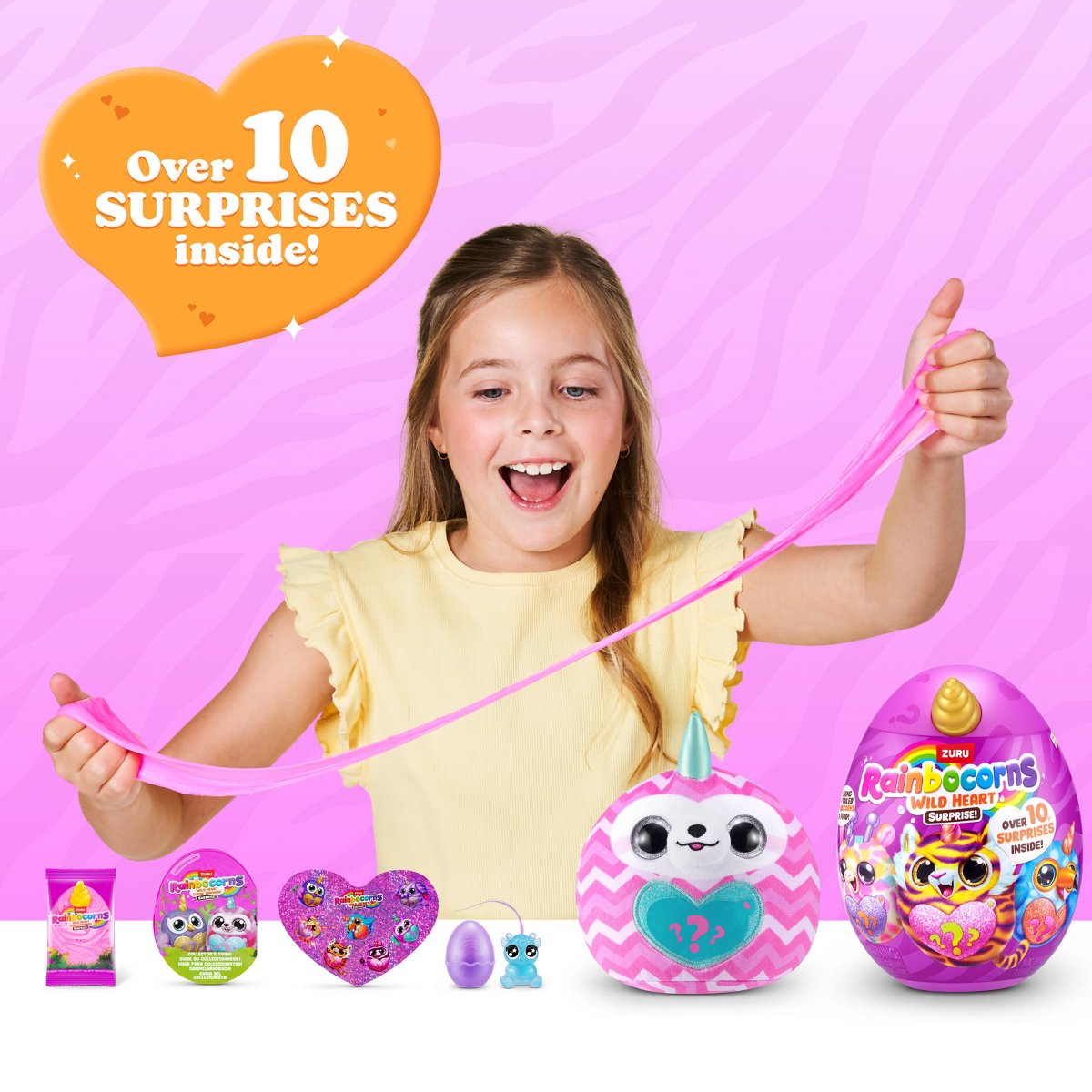Детские мягкие игрушки Rainbocorns Wild Heart Surprise S1 — фото 7