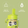 Hydrapeak Mini 14oz Kids Stainless Steel Insulated Water Bottle With Leak Proof Straw Lid - 2 of 4