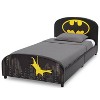 Delta Children Twin Upholstered Kids' Bed - Batman - 3 of 4