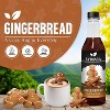 Syruvia Gingerbread Syrup for Coffee 12.7 fl oz Premium Coffee Flavoring Syrup - 2 of 4