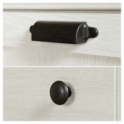 Winter Oak Cottage Style Dresser with Soft Close Drawers