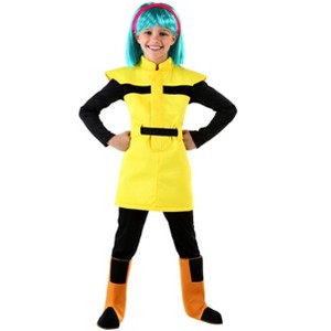 HalloweenCostumes.com Dragon Ball Z Girl's Bulma Costume. - 1 of 2