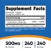 Nutricost Vitamin B5 (Pantothenic Acid) Capsules (500 MG) (240 Capsules) - image 2 of 4