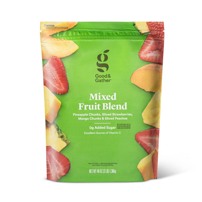 Mixed Frozen Fruit Blend - 48oz - Good & Gather&#8482;, 1 of 6