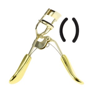 Unique Bargains Women Plated Eyelash Curler for Business Travel Colorful 1 Pc - 1 of 3