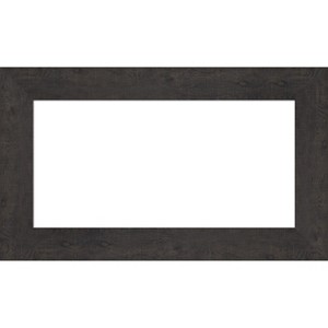 Amanti Art Rustic Plank Espresso Framed Dry Erase Magnetic Board - 1 of 4
