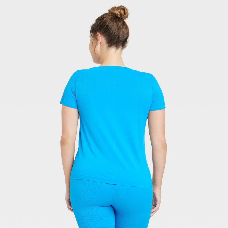 Women's Seamless Short Sleeve Shirt - All In Motion™, 5 of 8