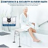 Step Stool with Dual Handle and Non-Skid Platform Duty 450 Lbs Capacity Height Adjustable Heavy Duty Steps Foot Stool - 2 of 4