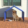 Waterproof Outdoor Dog House with UV Protection,Portable Pet Shade Canopy Shelter for Small And Medium Dogs And Cats–LAOTIES - 3 of 4