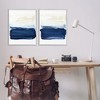 Stupell Industries Coastal Brushstrokes Abstract Beach 2pc Framed Giclee Art Set - 2 of 4