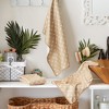 Bone Dry Microfiber Trellis Printed Pet Towel 3 Piece Set, Taupe - 4 of 4