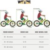 Kids Bike, 16 Inch Children Bicycle for Boys Girls Ages 4-6 Years Old, Rider Height 38-48 Inch, Coaster Brake (Blue) - 4 of 4