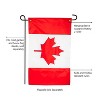 Evergreen Canada Garden Applique Flag - 2 of 4