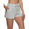 Felina Women's Organic Cotton Stretch Drawstring Short 2-Pack - 2 of 3
