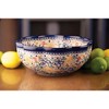 Blue Rose Polish Pottery 70 Vena Large Scallop Bowl - 2 of 2