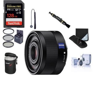 Sony Sonnar T* FE 35mm f/2.8 ZA Lens w/ 128GB filter kit Bundle - 1 of 4